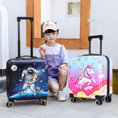 Cute children's trolley bag