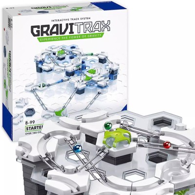 Children's educational gravity track ball