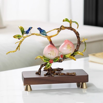 Longevity peach ornaments