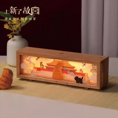 Forbidden City Imperial Cat Night Light