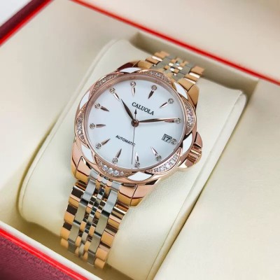 Caroline Ladies Mechanical Ceramic Watch
