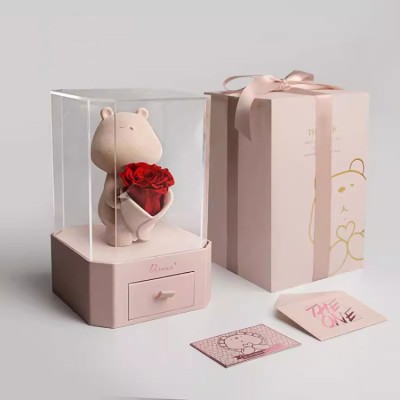 Confession Rose Bear Eternal Flower