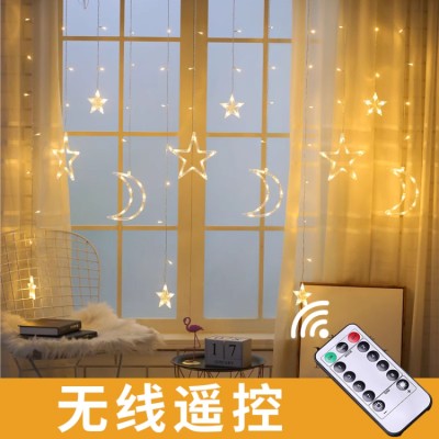 Internet celebrity star moon small hanging lamp