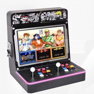 Mini joystick arcade game console