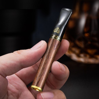 High-grade sandalwood filter cigarette holder