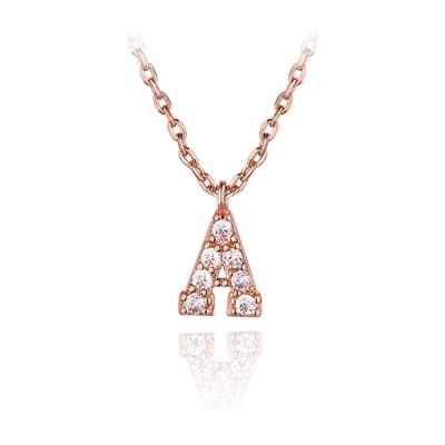 26 English letters girls necklace