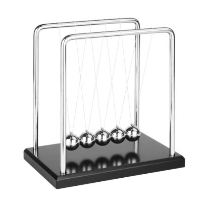 Newton metal ball ornament