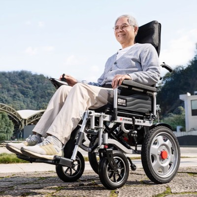Electric smart wheelchair for the elderly