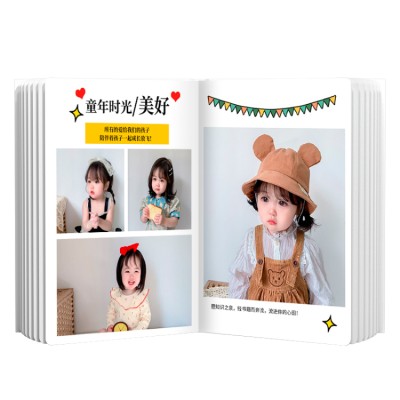 Customized baby commemorative photo book