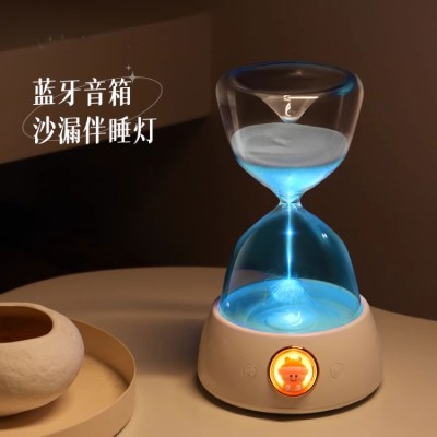 Sleeping hourglass night light