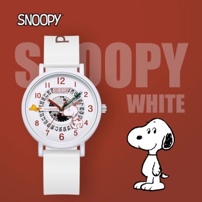 Snoopy girl cartoon watch