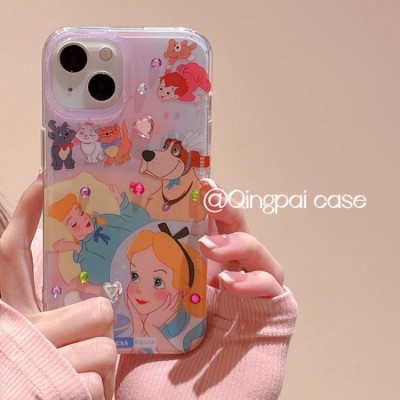 Cute Princess Diamond Apple Phone Case