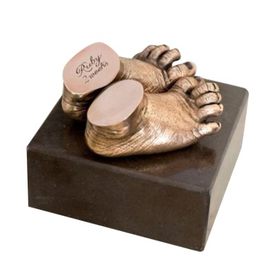 Customized baby 3D hand and foot memorial model