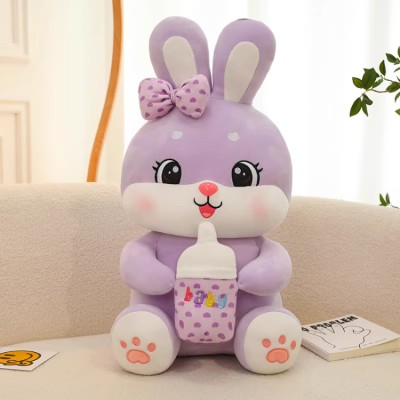 Cute Bottle Bunny Pillow