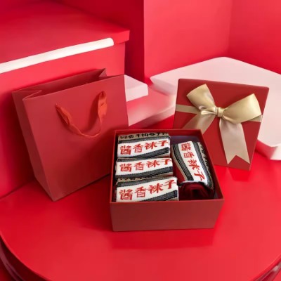 4 pairs of soy sauce socks gift box
