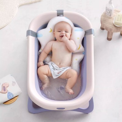 Foldable baby bathtub