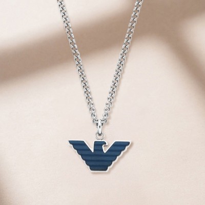 Armani men's eagle necklace