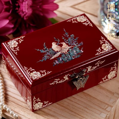 Wedding Mother-of-Pearl Lacquer Jewelry Box