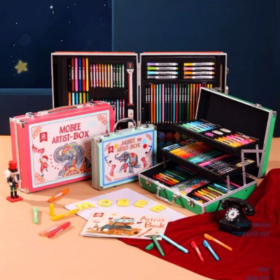 Children's watercolor brush gift box
