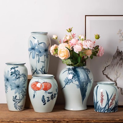 Jingdezhen flower arrangement vase