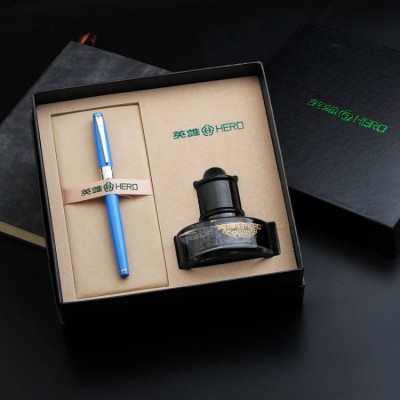 Hero fountain pen ink gift box