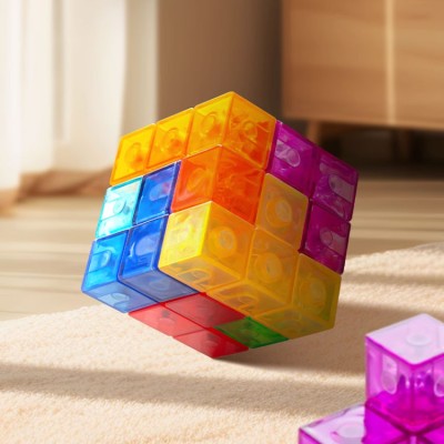 Educational Magnetic Rubik's Cube Building Blocks