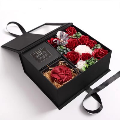 Creative soap rose gift box