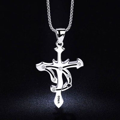 Titanium steel necklace