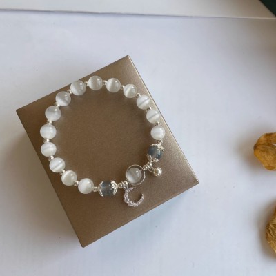 Cat's Eye Bell Bracelet