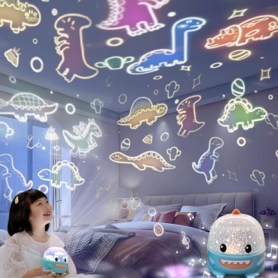 Starry sky projection lamp for children's room