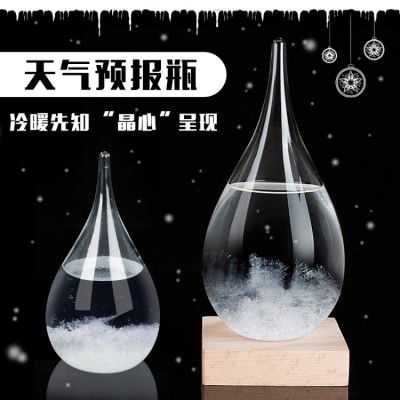 Weather forecast storm in a bottle