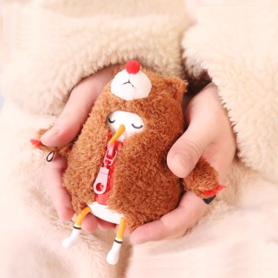 Plush hand warmer power bank