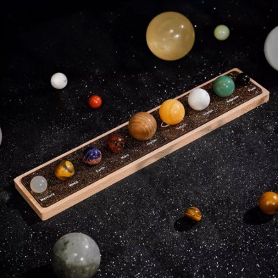 Nine planets in the solar system