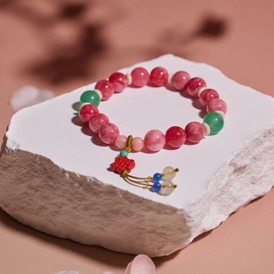 Begonia Jadeite Bracelet