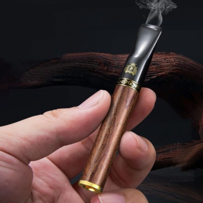 Rosewood Men's Filter Cigarette Holder