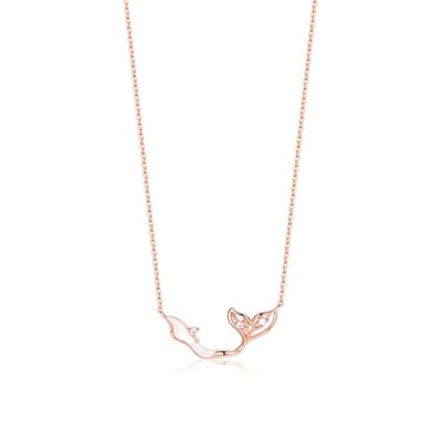 Mermaid fishtail necklace