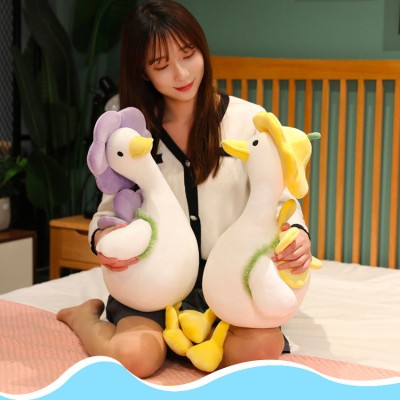 Cute little yellow duck plush toy
