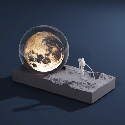 Crystal Moon Atmosphere Light