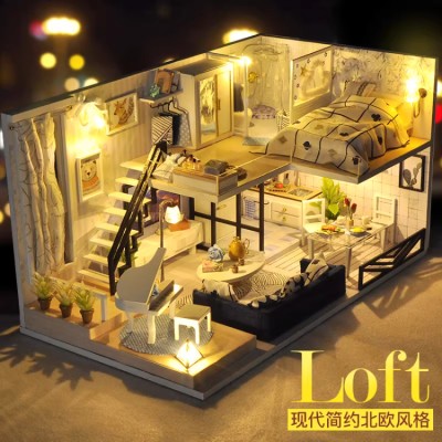 LOFT attic DIY cabin