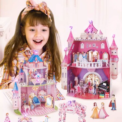 Princess Castle 3D Handmade Jigsaw Puzzle