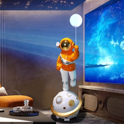 Creative Astronaut Moon Lamp Speaker