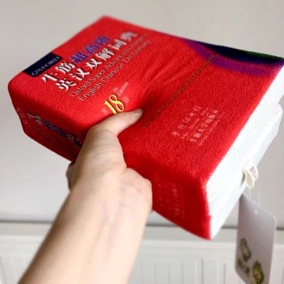 Oxford Dictionary Creative Pillow