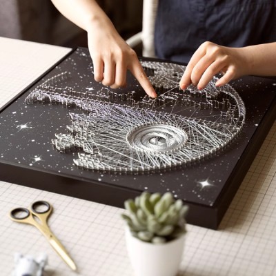 Star Wars String Painting
