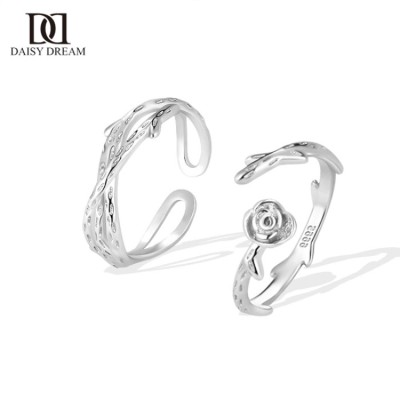 Thorn Rose Couple Ring
