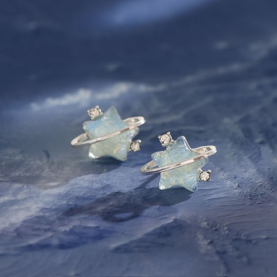 Delicate and sweet star earrings