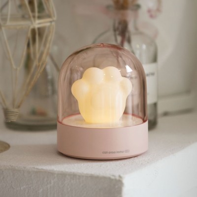 Cute cat paw night light